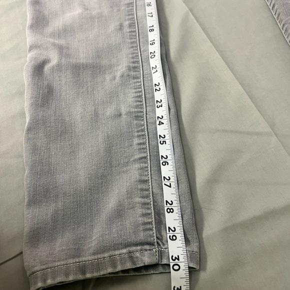 Prana Jeans Womens 10/30 Gray Straight Regular Inseam Denim Pants - Picture 4 of 5